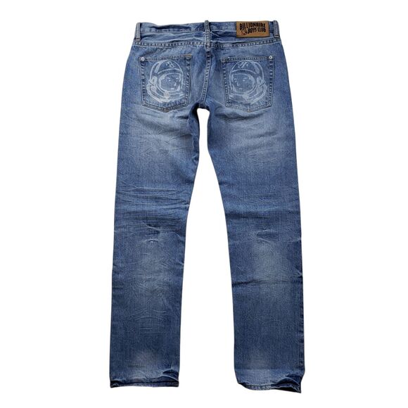 Vintage Billionaire Boys Club BBC Astronaut Jeans Mens 32 Japanese Selvedge Y2K - Picture 1 of 11